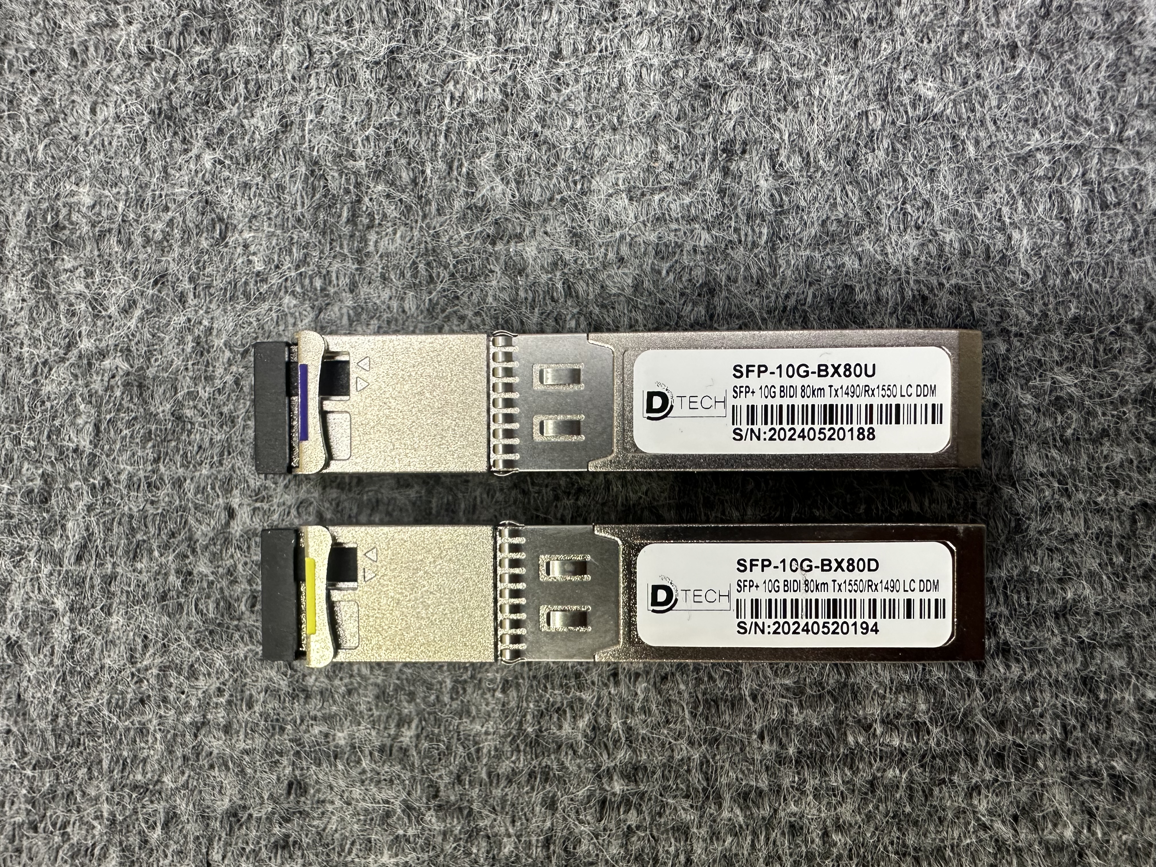 D-TECH SFP 10G BIDI Tx1550/Rx 1490nm DDM